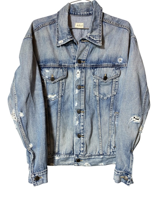 Able Jackets & Blazers - Able Jean Jacket Distressed
